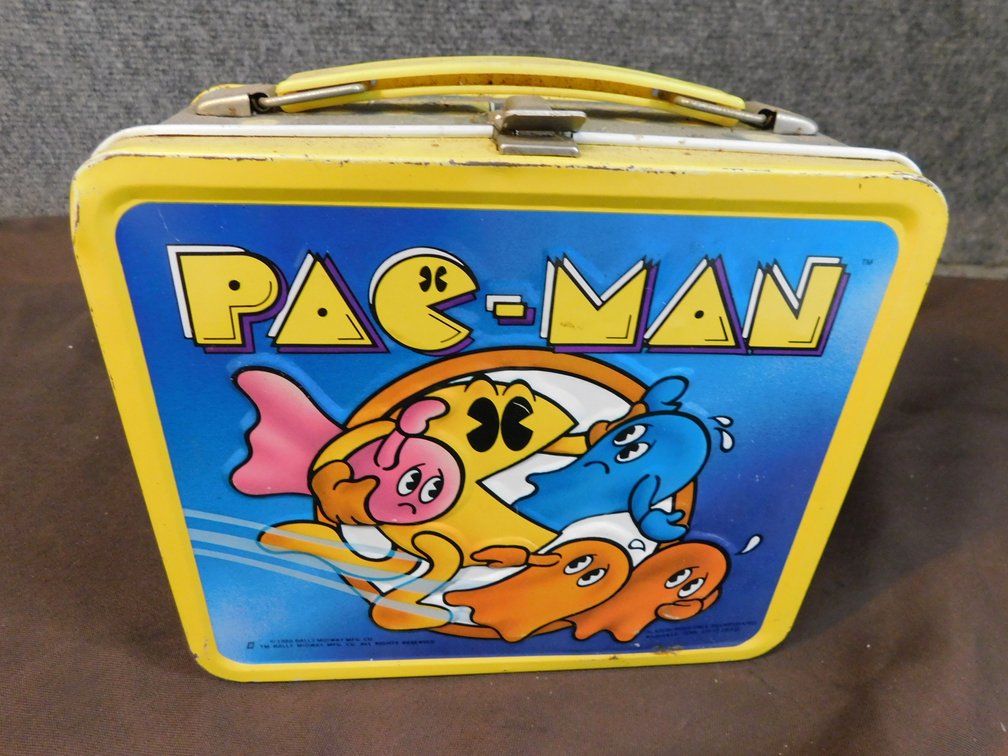 1980 Pac Man Metal Lunch Box