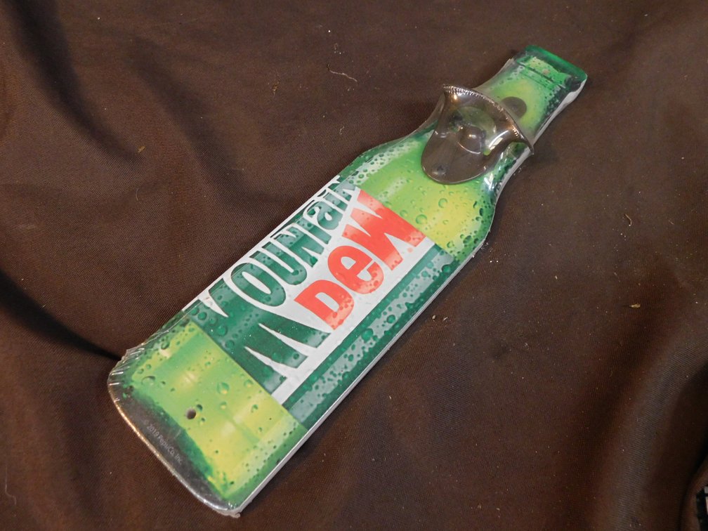 Mountain Dew Bottle Opener 12"