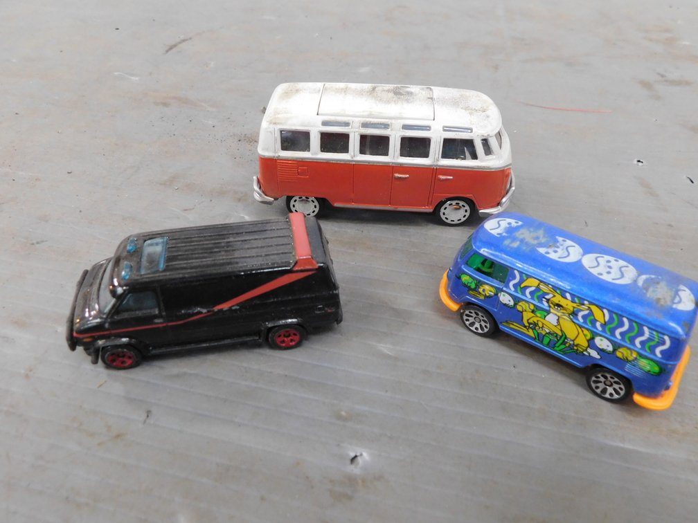 Three Die-Cast Vehicles
