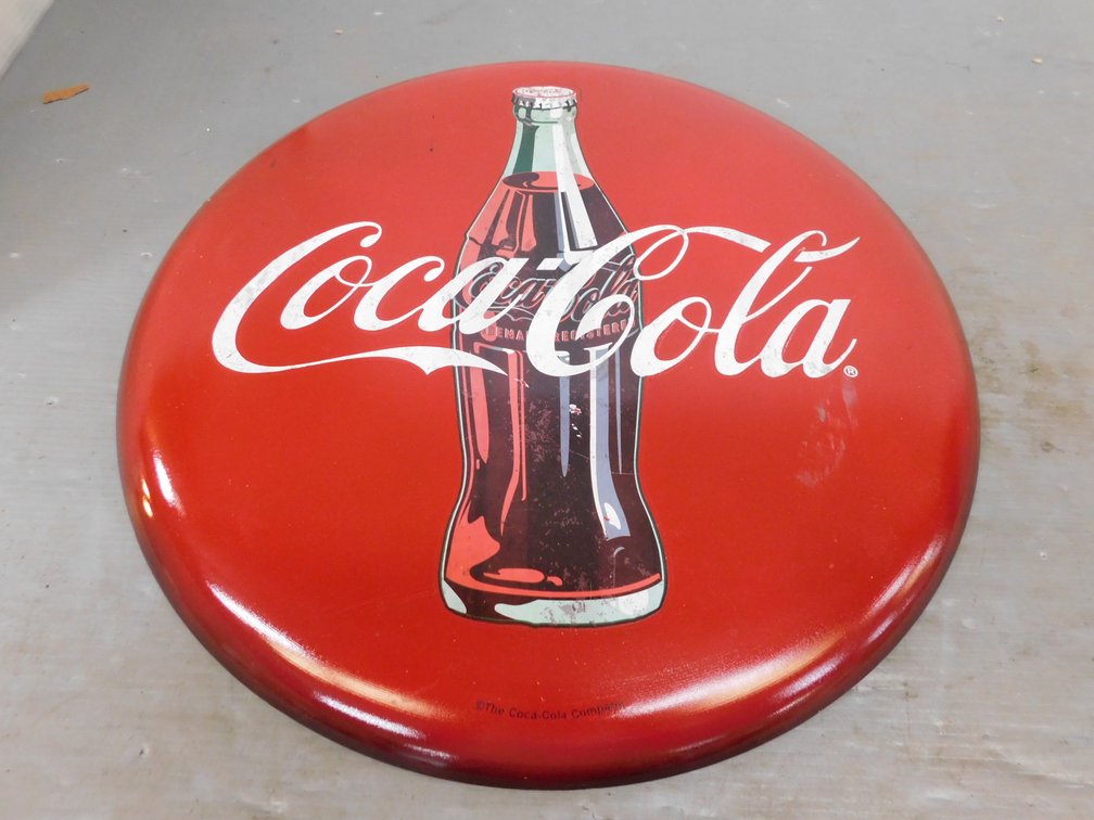 The Coca-Cola Metal Sign 24"
