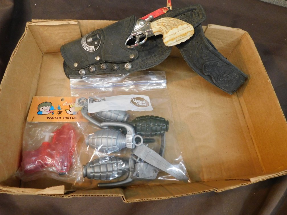Water pistol, Cap Gun etc.