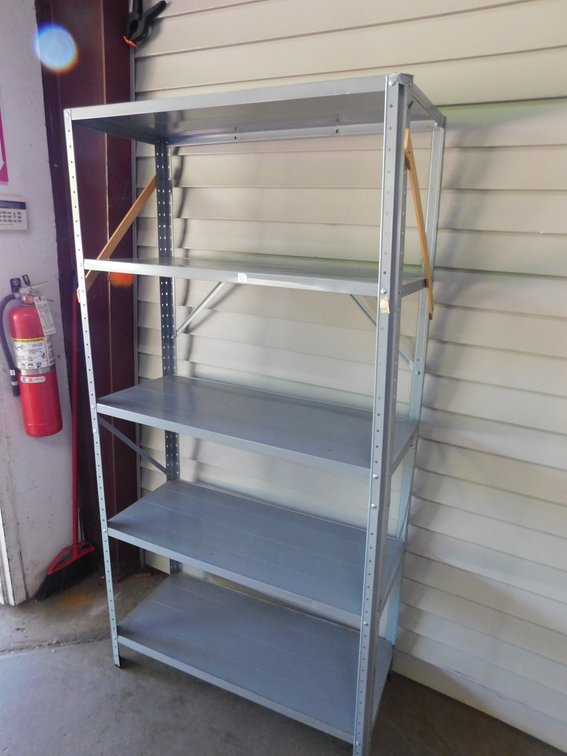 Light Duty Metal Shelf 36" x 15" x 70" T