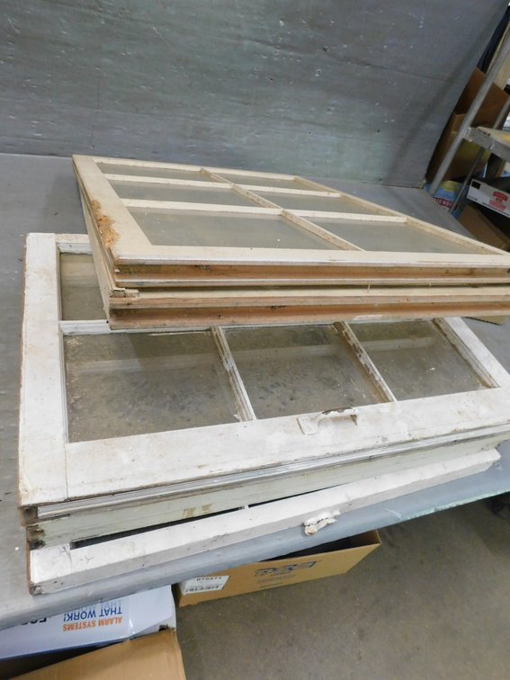 Six Old Windows