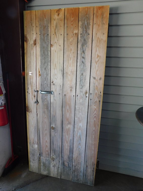 Wood Door 34 3/4" x 77 3/4"