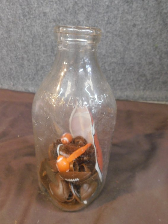 Vintage Wiseman Dairy Half Gallon Milk Bottle, Crooksville OH