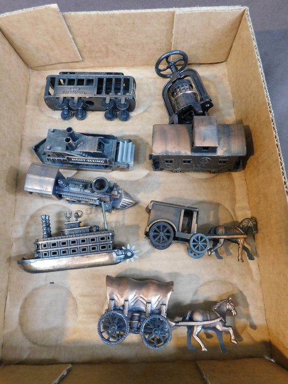 Vintage Collectible Die-Cast Metal Pencil Sharpeners