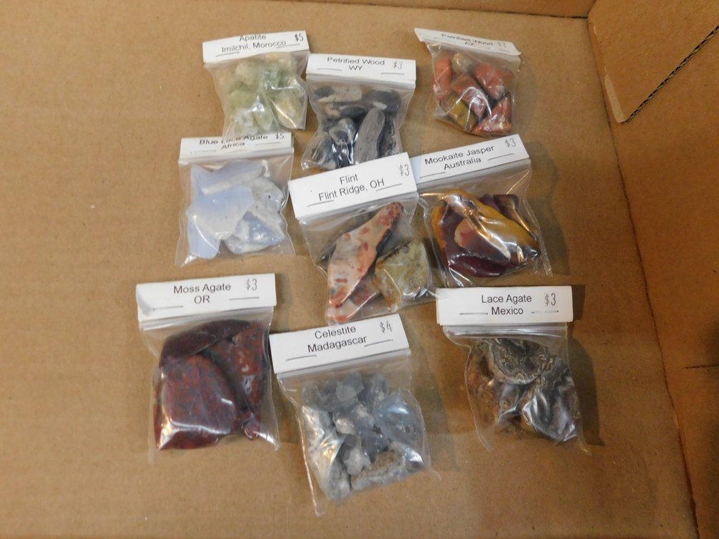 Assorted Minerals, Please Preview