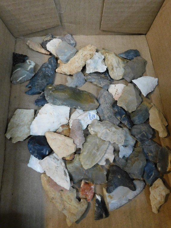 Assorted Pieces of Arrowheads