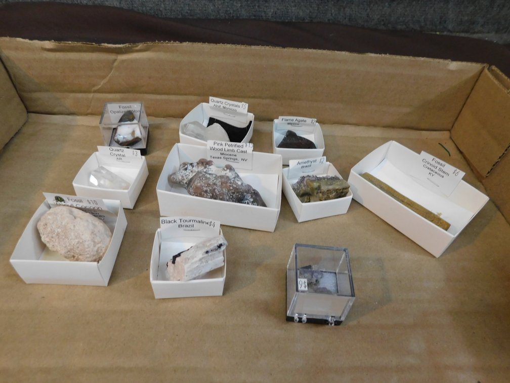 Assorted Minerals, Please Preview