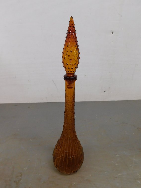 22" Art Glass Decanter