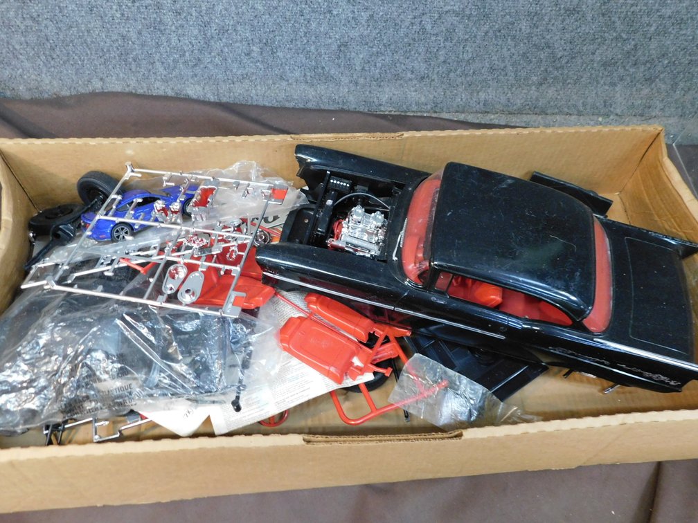 57 Chevy Sport Coupe Model, Partially Completed, Unsure if Complete