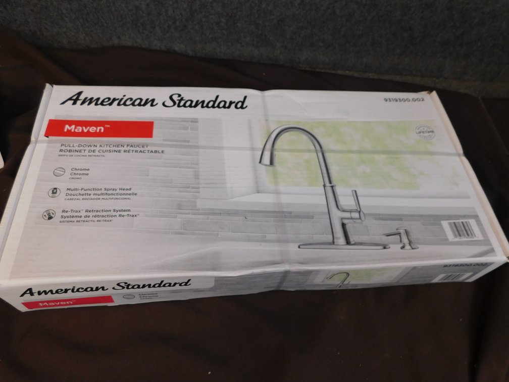 American Standard Maven Pull Down Kitchen Faucet, New