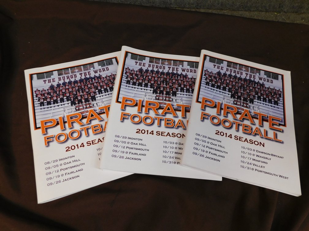 3- 2014 Wheelersburg Pirates Football Books