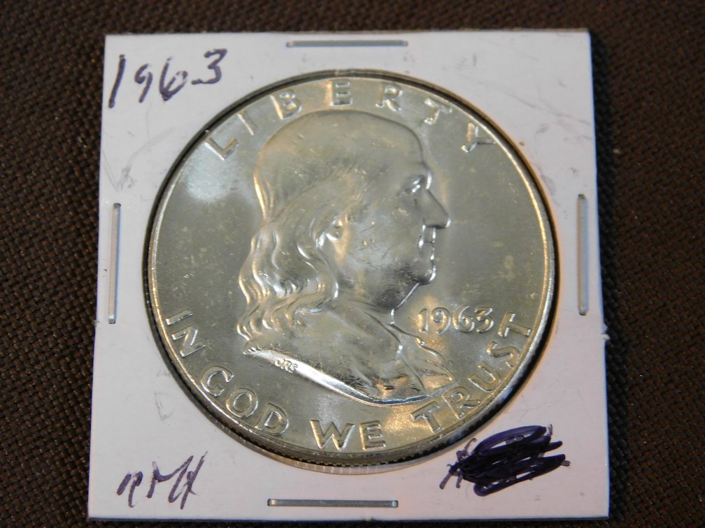 1963 Franklin Half Dollar