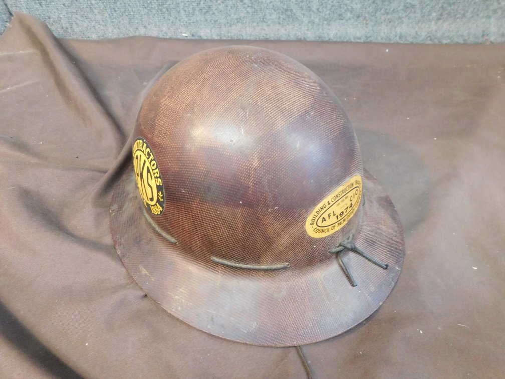 Building Construction Trades Hard Hat 1974
