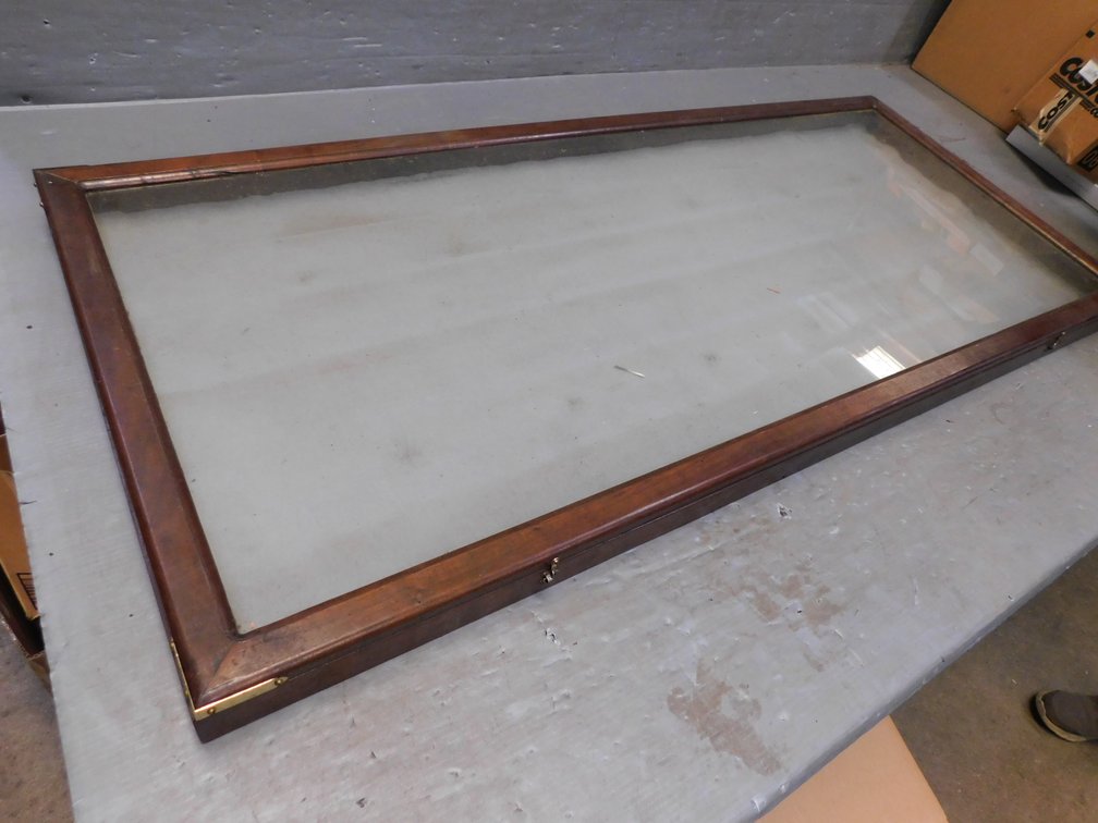 Walnut Display Case 27 1/2" x 63 1/2"