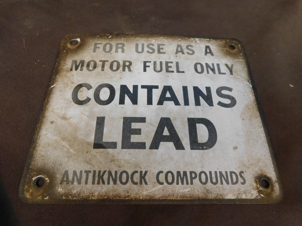 Contains Lead Sign 5 1/2" x 5 1/2"
