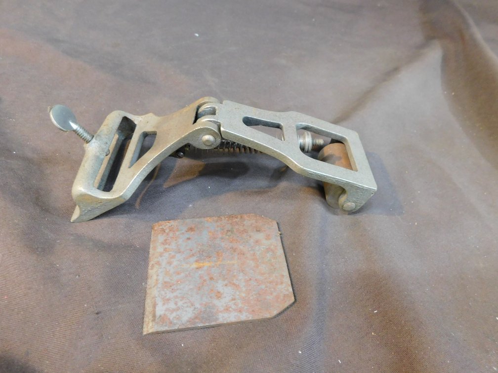Vintage EC Sterns Chisel Plane and Chisel Sharpener