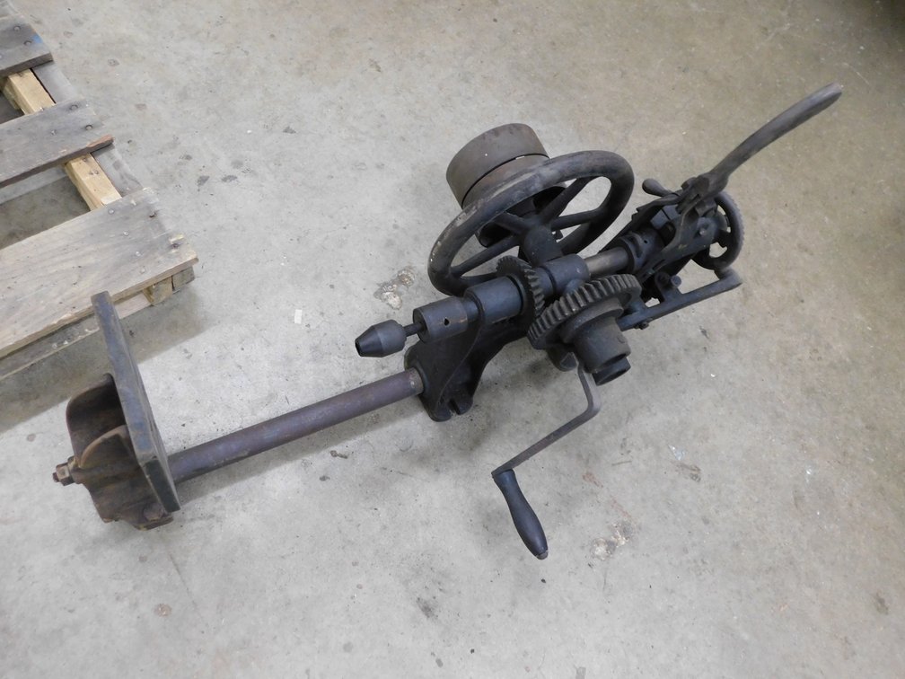 Vintage Flat Belt Drill Press