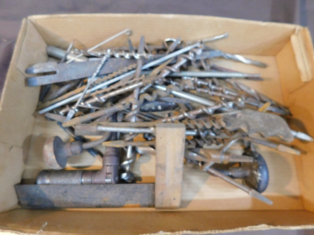 Auger bits with Brace etc.