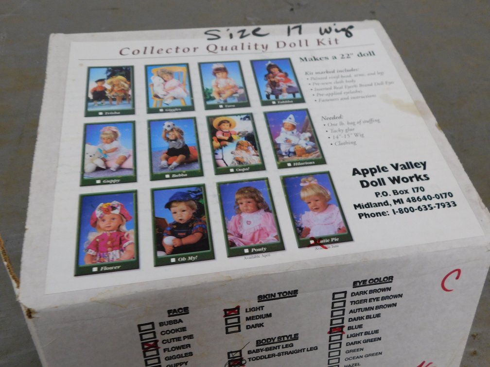 Vinyl Doll Parts