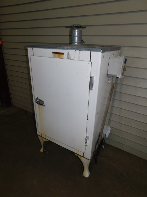 Homemade Smoker Cabinet 28 1/2" x 22 1/2" x 51 1/2"