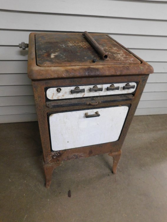 Antique Gas Burner Stove