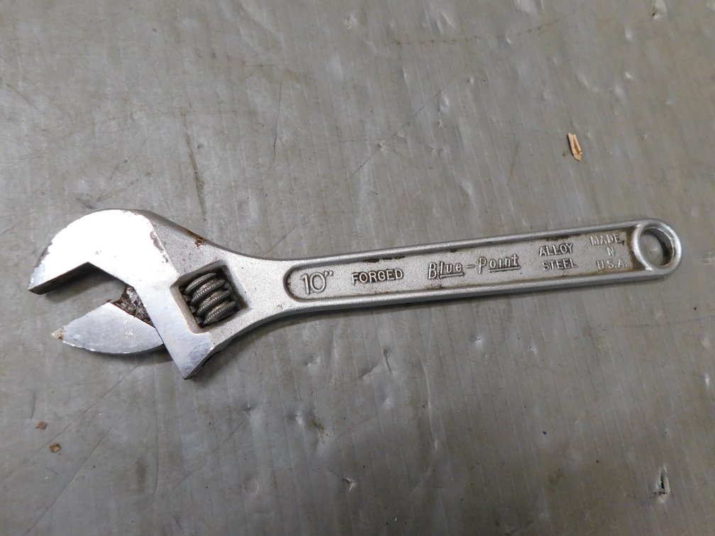 10" Blue Point Crescent Wrench