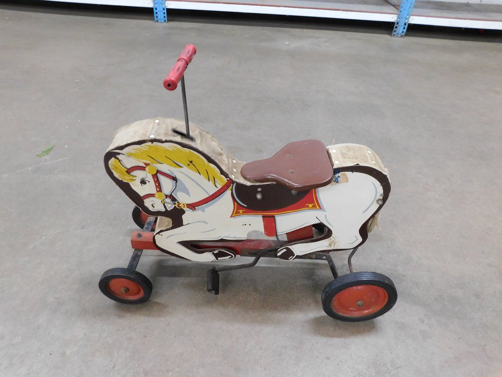 Vintage Mobo Pony Express Pedal Toy
