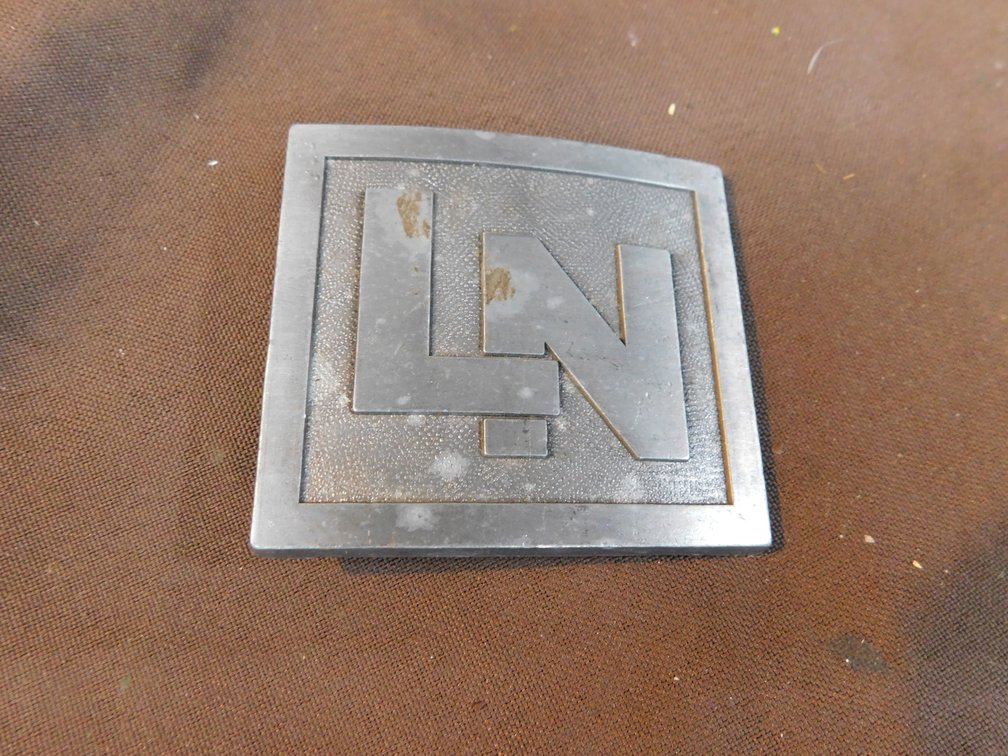 LN Belt Buckle 2 3/4" x 2 1/2"