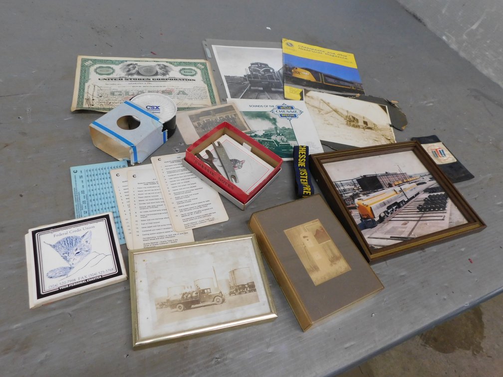Assorted Railroad Memorabilia