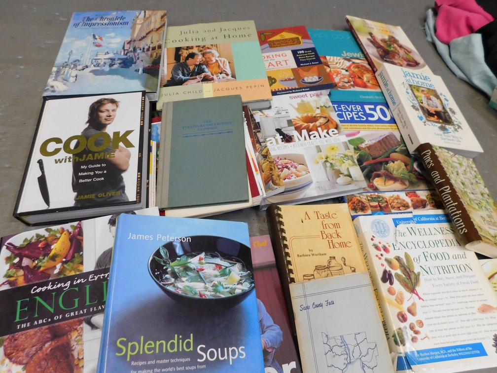 Lot of Assorted Cookbooks