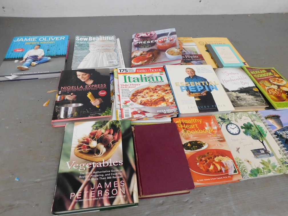 Lot of Assorted Cookbooks