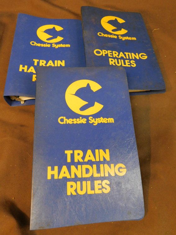 Train Handling Rules Booklets