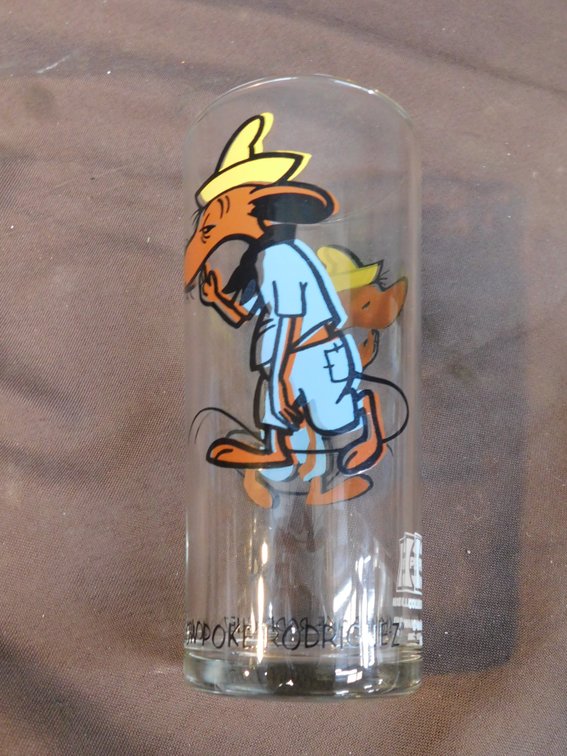 1973 "Slow Poke Rodriguez" Pepsi Drinking Glass 16 Oz