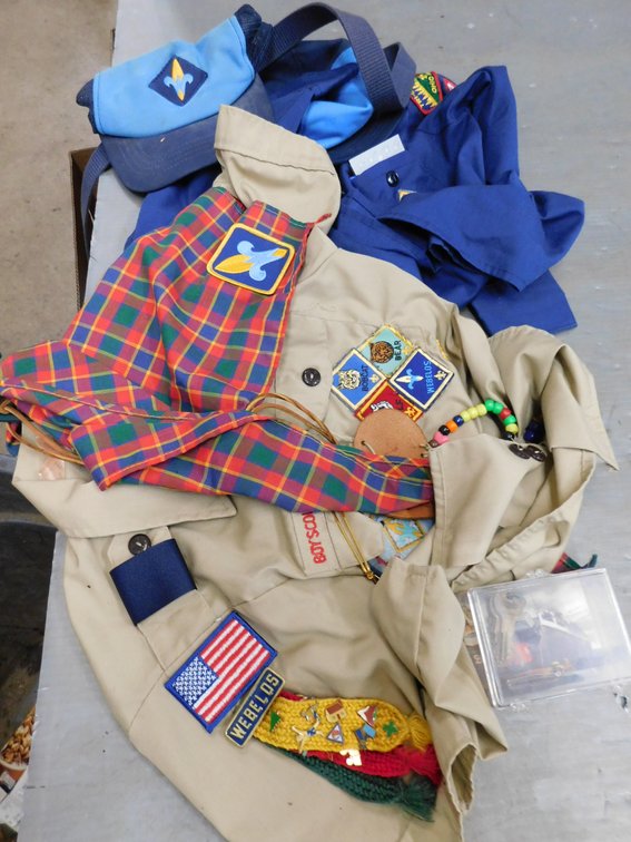 Assorted Boy Scout Items