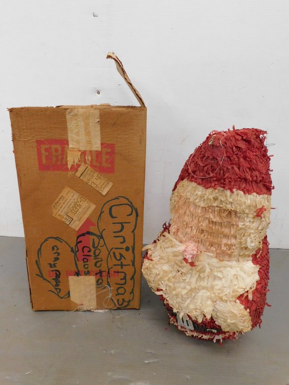 Santa Claus Paper Mache 17"