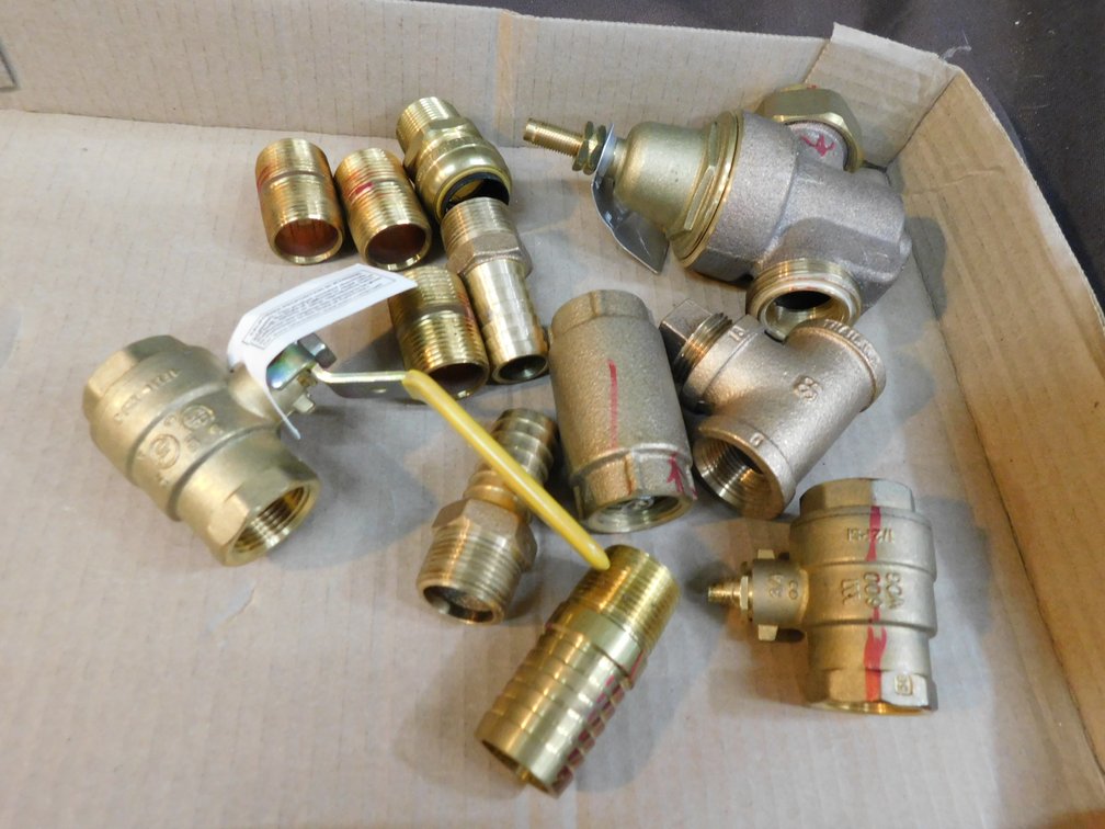 Brass Regulator Pressure Valve, Shut Off Valve, Shark Bites etc.