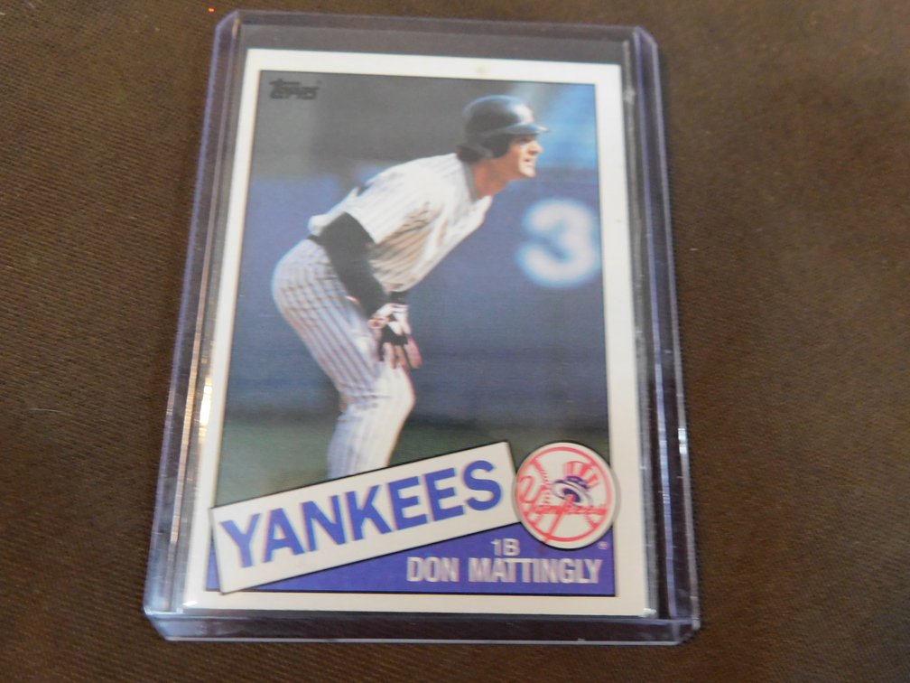 1985 Topps, Don Mattingly Ball Card #665