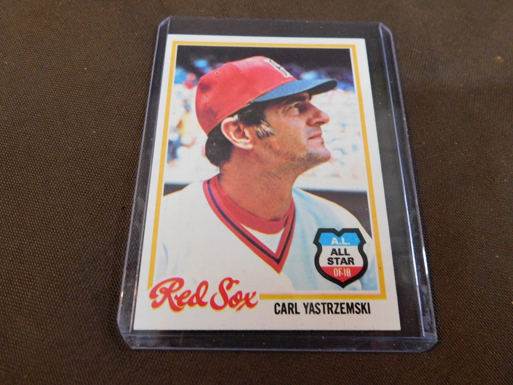1978 Topps, Carl Yastrzemski Ball Card #40