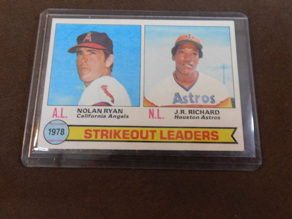 1979 Topps, Nolan Ryan/J.R. Richard Card #6