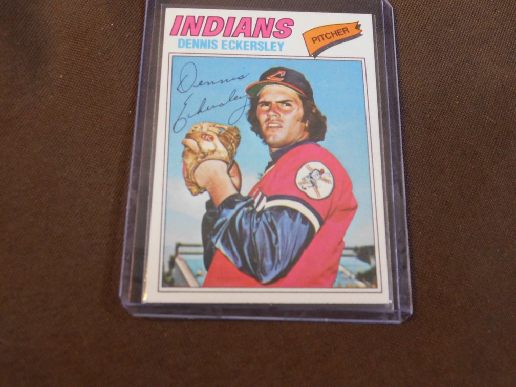1977 Topps, Dennis Eckersley Ball Card #525