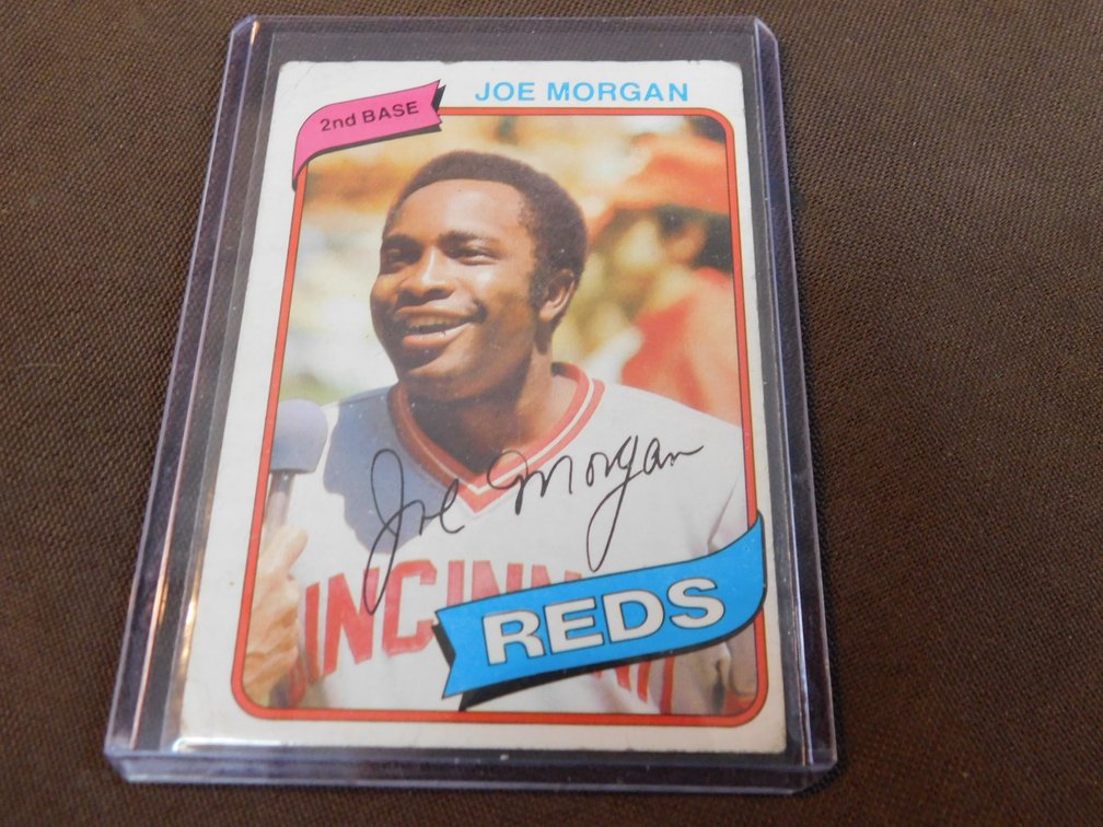 1980 Topps, Joe Morgan Ball Card #650