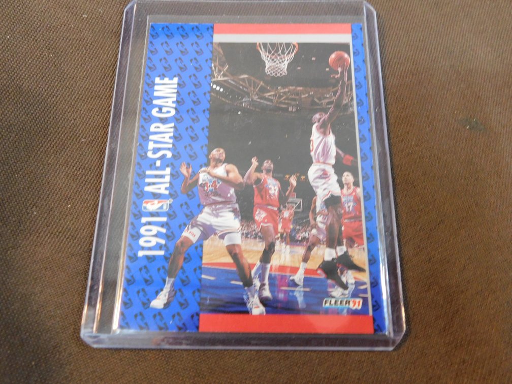 1991 Fleer, Michael Jordan Card #238