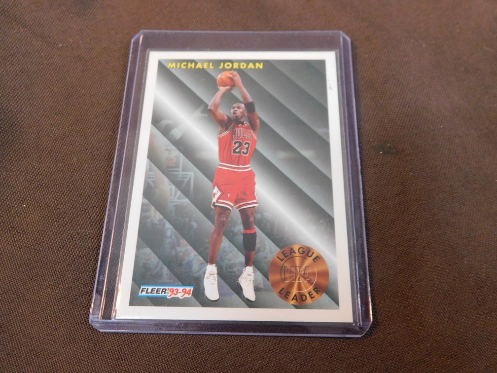 1993-94 Fleer, Michael Jordan Card #224