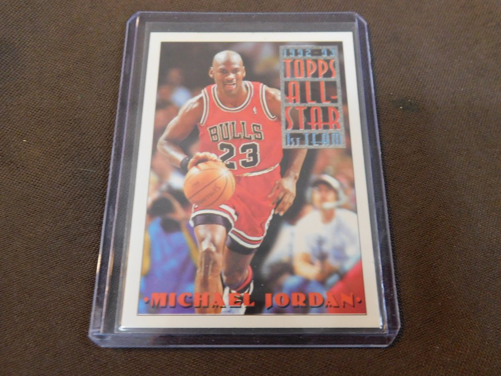 1992-93 Topps, Michael Jordan Card #101