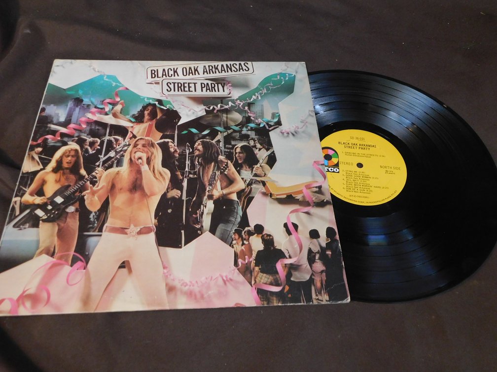 Black Oak Arkansas 33 LP Album "Street Party"
