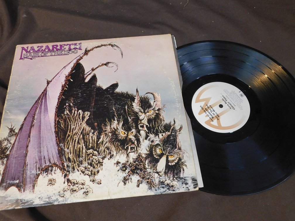 Nazareth 33LP Album "Hair of The Dog"