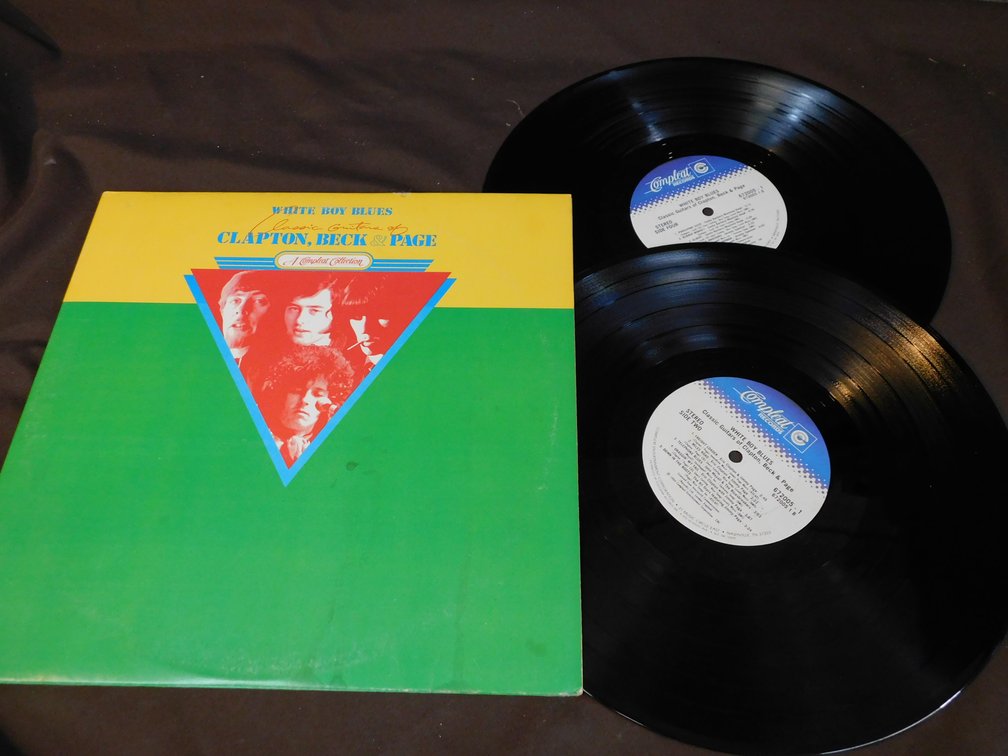 White Boy Blues 33 LP Album "Classic Guitars of Clapton, Beck & Page"