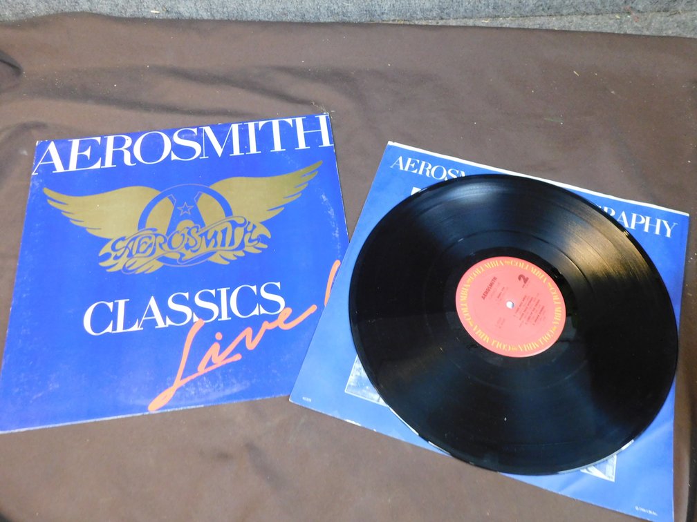 Aerosmith 33LP Album "Classics Live"